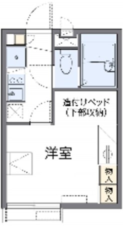 レオパレスグリーンベールの物件間取画像